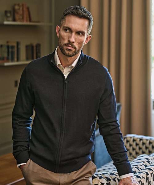 Full-zip knit (6012)