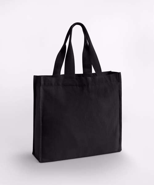 Chevron handle shopper
